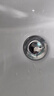 潜水艇（Submarine）CQ-32铜镀铬面盆弹跳下水器洗手盆漏水塞子过滤头发杂物小蘑菇头 实拍图