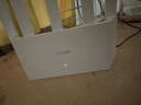 Tenda腾达路由器【千兆WiFi6+穿墙王】无线AX3000信号增强家用放大器Mesh限时补贴金榜一名云霄白立式 实拍图