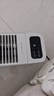 美的（Midea）【APP智能】石墨烯家用踢脚线取暖器 遥控电热电暖器 浴室速热电暖气 节能暖风机全屋升温HDS22LYR 实拍图
