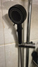 海立增压花洒喷头浴室洗澡淋浴头手持高加压莲蓬头黑色单头ZH241 实拍图