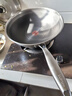 苏泊尔（SUPOR）炒锅 99.9%抗菌不锈钢炒菜锅30cm蜂窝平底煎炒锅电磁炉燃气灶通用 实拍图
