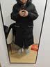 京东京造极寒鹅绒服男女派克连帽羽绒服95鹅绒冬季加厚长款 曜石黑3XL 实拍图