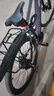 永久锂电池助力电动自行车禧玛诺变速超长续航山地车男女士双碟刹单车 F58摩天灰【助力续航约20-30KM】线碟 27.5英寸 实拍图