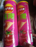 乐事（Lay's）无限薯片 鲜浓番茄味 104克*2罐 208克 休闲零食 膨化食品 实拍图