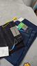 真维斯（Jeanswest）王一博代言牛仔裤男秋冬新款天丝舒适修身直筒高端潮牌休闲裤子男 黑灰+深蓝【天丝厚款组合】 31 码(2尺4) 【建议120-130斤】 实拍图