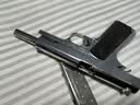 新款AQK1911黄河牌高端发射器模型正品玩具枪全冰凉安全模型手枪 十代精调版力量王（镜面银） 实拍图
