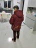 鸭鸭（YAYA）奶奶冬装羽绒服60岁70老太太婚宴衣服中老年妈妈款喜庆加厚外套女 实拍图