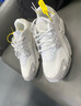 耐克NIKE休闲鞋男华莱士AIR HUARACHE运动鞋DZ3306-100纯白42.5 实拍图
