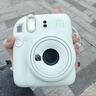 富士（FUJIFILM）instax mini12一次成像拍立得相机（mini11拍立得相机升级版） 薄荷绿 套餐3：官配+20张白边+保护壳+肩带 实拍图