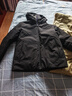 安踏（ANTA）商务羽绒服丨速暖羽绒外套男冬季连帽防泼水保暖内绗不臃肿棉服 【京仓发货-三防科技】基础黑7914-2 L (男175) 实拍图