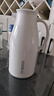 JEKO&JEKO保温壶家用热水瓶暖水壶宿舍大容量开水瓶玻璃内胆 1.6L浅灰色 实拍图