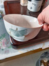 高颜值家用银杏时光米饭碗大面碗陶瓷餐具家用新骨瓷陶瓷碗 银杏时光 4.5英寸10个碗 实拍图