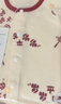 婧麒宝宝拜年服连体衣服冬装夹棉百日宴满月红色新生婴儿过年 米黄色【保暖款】 59cm 实拍图