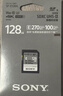 索尼（SONY）128GB SD存储卡 SF-E128A E系列U3 V60读速270MB/s  IP57防护等级相机内存卡 实拍图