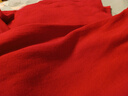 红豆内衣女7A抑菌升级纯棉大红本命年套装圆领薄款打底秋衣秋裤 实拍图