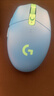 罗技（G）G304 LIGHTSPEED无线鼠标 游戏鼠标 轻质便携 鼠标宏 绝地求生FPS英雄联盟吃鸡 生日礼物 蓝色 实拍图