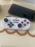 无线迷你游戏手柄适配switch电脑switch2游戏机蓝牙手柄体感震动六轴陀螺仪XBOX360口袋手柄儿童 【迷你手柄-白色】X-box布局 实拍图