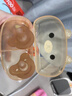 世喜安抚奶嘴6个月以上防胀气 新生婴儿日用圆头哄哭 全硅胶2只装 实拍图