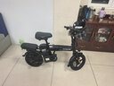 普莱德新国标折叠电动自行车 超长续航电动车 铝合金代驾车 锂电池助力男女通用成人电瓶车 代步电单车 豪华版-汽车电芯-10A纯电续航20-30km 实拍图