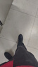 布艺庭厨师皮鞋男士防油厨房防水防滑纯黑色休闲上班工作春秋夏季板鞋子 V02黑色 46 实拍图