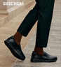 斯凯奇（Skechers）男鞋休闲商务鞋春一脚蹬厚底板鞋舒适乐福鞋豆豆鞋77157 实拍图