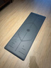 yottoy天然橡胶防滑瑜伽垫183*68cm初学者加厚加宽加长健身垫男女加厚 实拍图