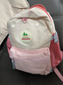 SHUKIKU儿童书包幼儿园防丢失防泼水大容量户外旅游双肩包桃子果汁S+码 实拍图