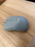 罗技（Logitech）M221 轻音鼠标 无线鼠标 办公鼠标 对称鼠标 带无线微型接收器 薄荷绿 实拍图
