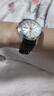 万晨手表带男真皮适用西铁城天梭浪琴美度天王卡西欧DW黑色22mm银针扣 实拍图