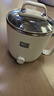 利仁（Liven）电煮锅电热锅304不锈钢0涂层内胆宿舍小电锅电蒸锅学生一体泡面锅多功能小火锅2升带蒸屉DHG-B205 实拍图