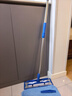 世家平板拖把42CM铝合金 130CM不锈钢杆1布家用夹布拖地墩布拖把 实拍图