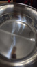 【不锈钢】和面盆厨房烘焙家用火锅盆洗菜打蛋汤锅盆醒面盆料理盆 32cm【热卖款】不锈钢 和面盆 实拍图