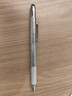 多功能笔电容笔万能笔带刻度螺丝刀笔记本平板拆机工具手机支架开瓶器创意圆珠笔 升级六合一多功能笔【银色】 1支装 实拍图