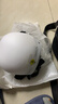 3c认证电动车头盔新国标通用女男士电瓶车防晒四季镜片夏季安全帽 3C认证 白色【送透明短镜】 实拍图