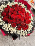 幽客玉品情人节鲜花速递红玫瑰花束表白送女友老婆生日礼物全国同城配送 33朵红玫瑰花束—女王款 实拍图