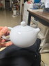 唐丰白瓷凤鸣壶功夫泡茶壶家用羊脂玉瓷西施壶一人用茶具陶瓷单壶 白玉西施凤鸣壶 实拍图
