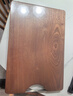 京东京造 菜板 砧案板切菜实木家用双面抗菌【乌檀整木】加厚 50*35*3cm 实拍图