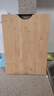京东京造 菜板 擀面板砧案板家用双面厨房竹板【天然楠竹】50*36*1.8cm 实拍图