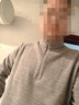 迪卡侬男式山地徒步摇粒绒保暖夹克MH100灰色 4094323 2XL 实拍图