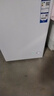 海尔（Haier）100L单温冰柜小型家用小冰柜商用减霜一级能效冷藏冷冻转换深冷冷柜小冰箱BC/BD-100GHW9D国家补贴 实拍图