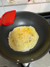 三禾无涂层不粘炒锅炒菜锅无油烟钛合金钛锅具30cm天穹黑配钢铲LC30S1 实拍图