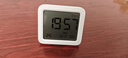 米家小米 米家智能温湿度计3 蓝牙智能联动家用室内车内高精度温湿度计 多功能时钟桌面摆放壁挂温度计 实拍图