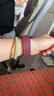 MSSM适用苹果手表表带Apple Watch S11/10硅胶磁吸带iwatch S9/se3/ultra3新年圣诞表带-酒红色 实拍图