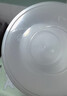 美丽雅 一次性饭盒圆形1000ml*50套打包碗保鲜塑料加厚带盖可微波大容量 实拍图