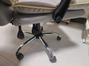锦汐电脑椅办公椅子电竞椅家用人体工学椅老板椅主播靠背椅皮革转椅 灰色+4级杆+乳胶【二代升级】 实拍图