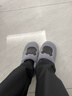 京东京造家居包脚棉拖鞋 冬季室内防臭防滑保暖厚底踩屎感男款 灰色44-45 实拍图