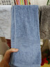 金号纯棉毛巾四条装 A类标准吸水面巾洗脸毛巾素色简约四条装70*33cm 实拍图