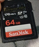 闪迪（SanDisk）64GB SD相机内存卡 C10 拍摄全高清视频 微单/单反数码相机存储卡 坚固耐用 超高性价比 实拍图