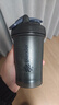 Blender Bottle蛋白粉摇摇杯运动水杯 大容量塑料杯带刻度健身便携搅拌男士女生 经典款V2黑色600ml 实拍图