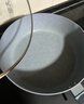 炊大皇平底煎锅 锅炒菜锅加深加高牛排煎锅多功能锅 电磁炉通用24cm 实拍图